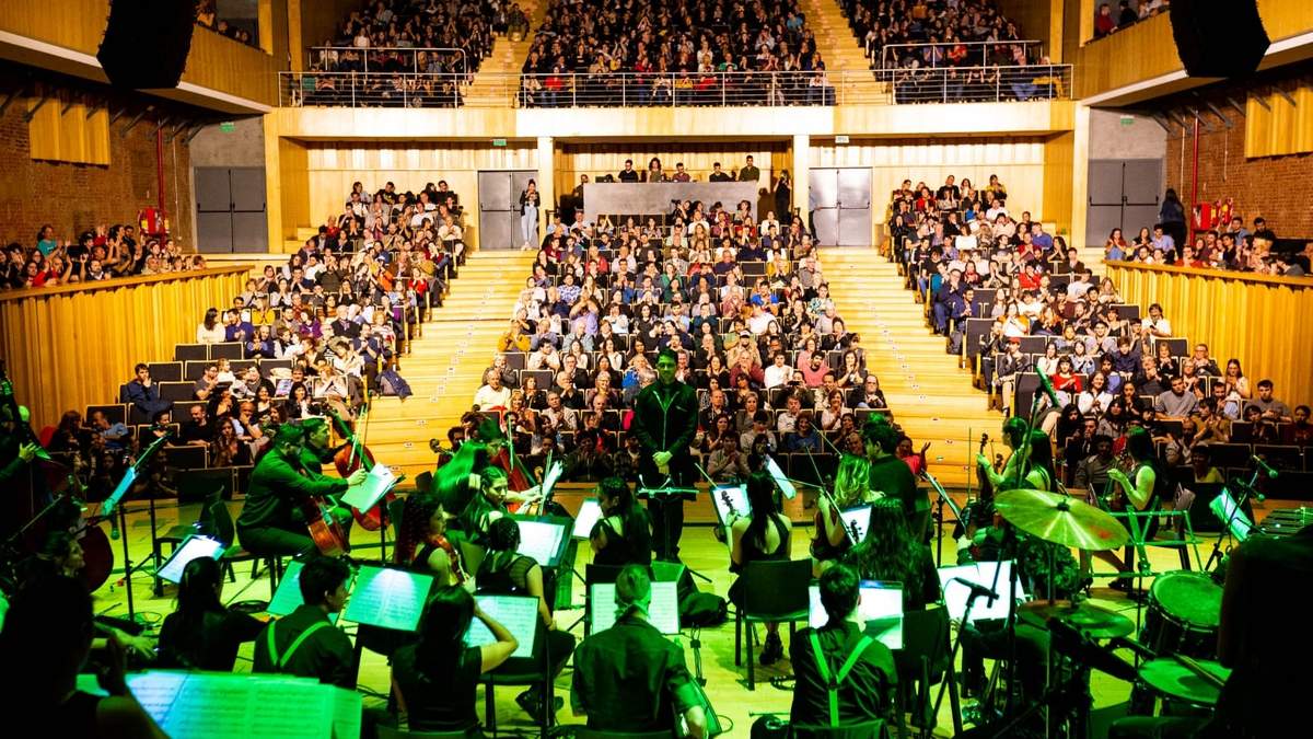 Orquesta Ocasional de Rock Sinfónico. Fuente: (Twitter)