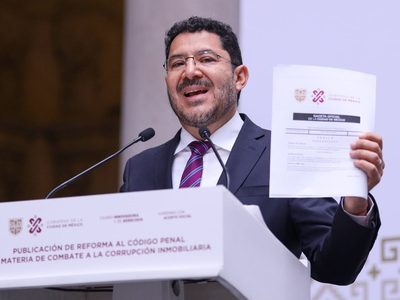 Corrupción inmobiliaria en la CDMX ya es delito y se penaliza hasta con 20 años de prisión