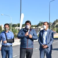 Mariano Gaido inauguró el primer tramo del acceso norte a la ciudad