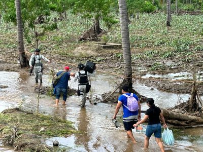 Más lluvias intensas en Guerrero y Oaxaca: Depresión tropical Once-E tocará tierra en 24 horas