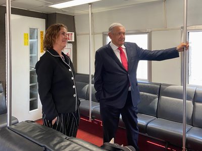 AMLO llegó a Washington y adelanta que defenderá a los migrantes ante Biden en la Casa Blanca