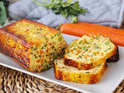Budín salado de verdura sin harina: con pocos ingredientes, sin gastar de más y súper fácil de hacer