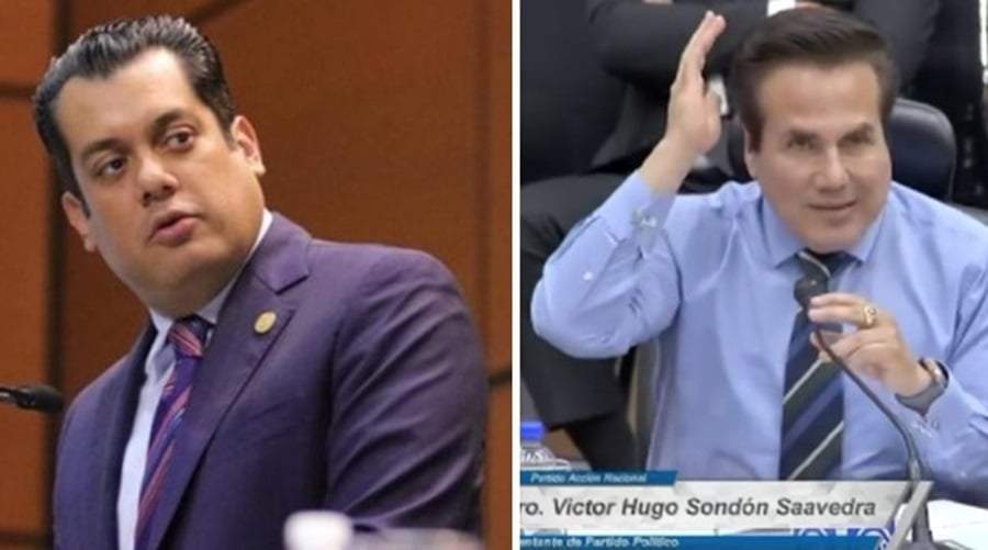 Sergio Carlos Gutiérrez Luna y Víctor Hugo Sondón Saavedra. Debate