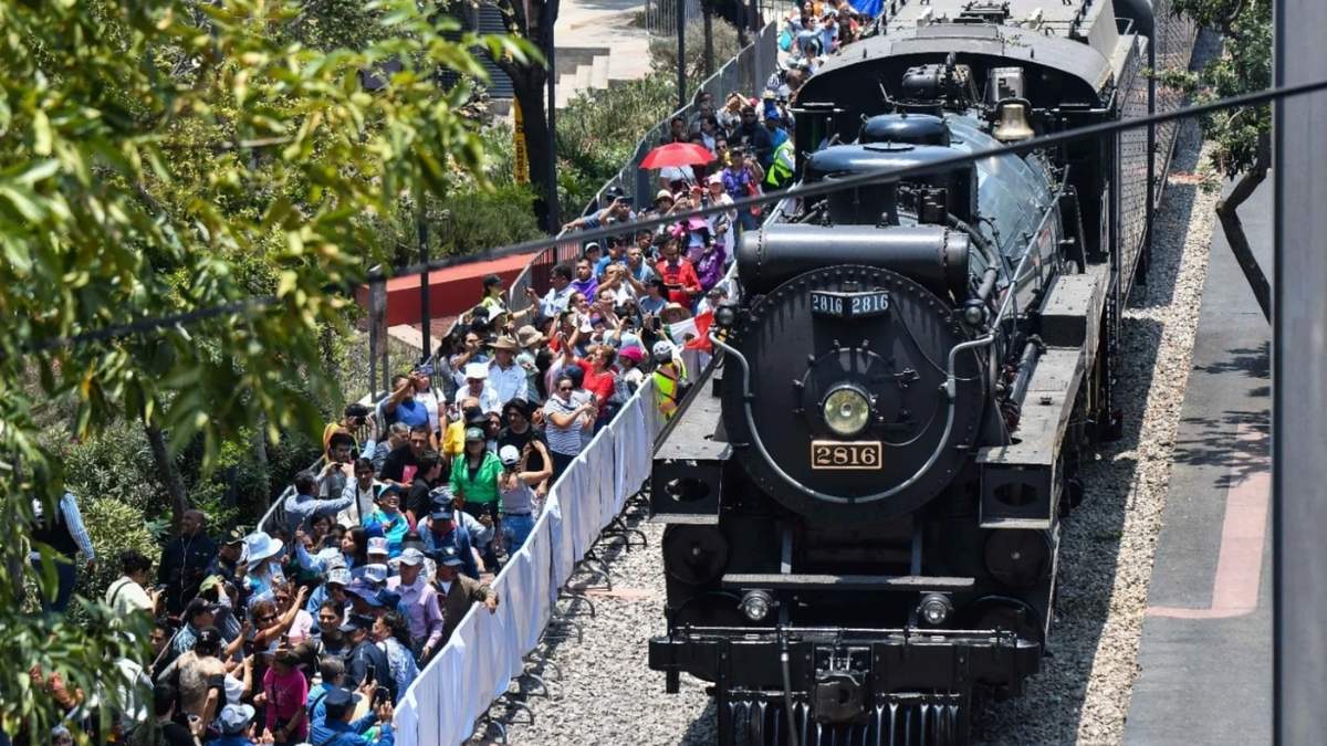 Locomotora canadiense “La Emperatriz”