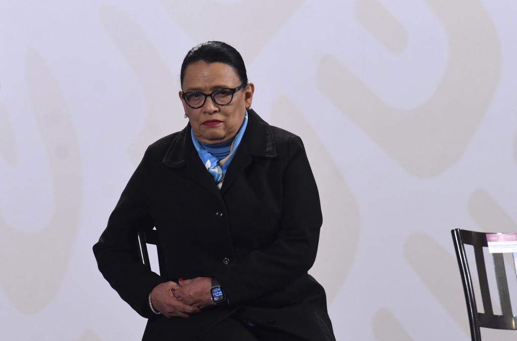 La secretaria de Seguridad y Protección Ciudadana, Rosa Icela Rodríguez