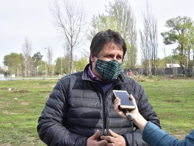 Atención Neuquén Capital: Mariano Gaido reflejó los avances de una importante obra