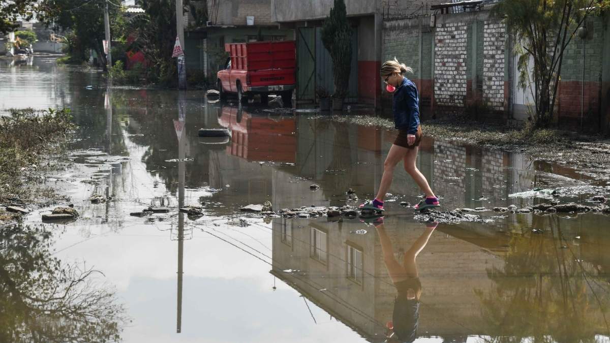 Inundaciones en Chalco
