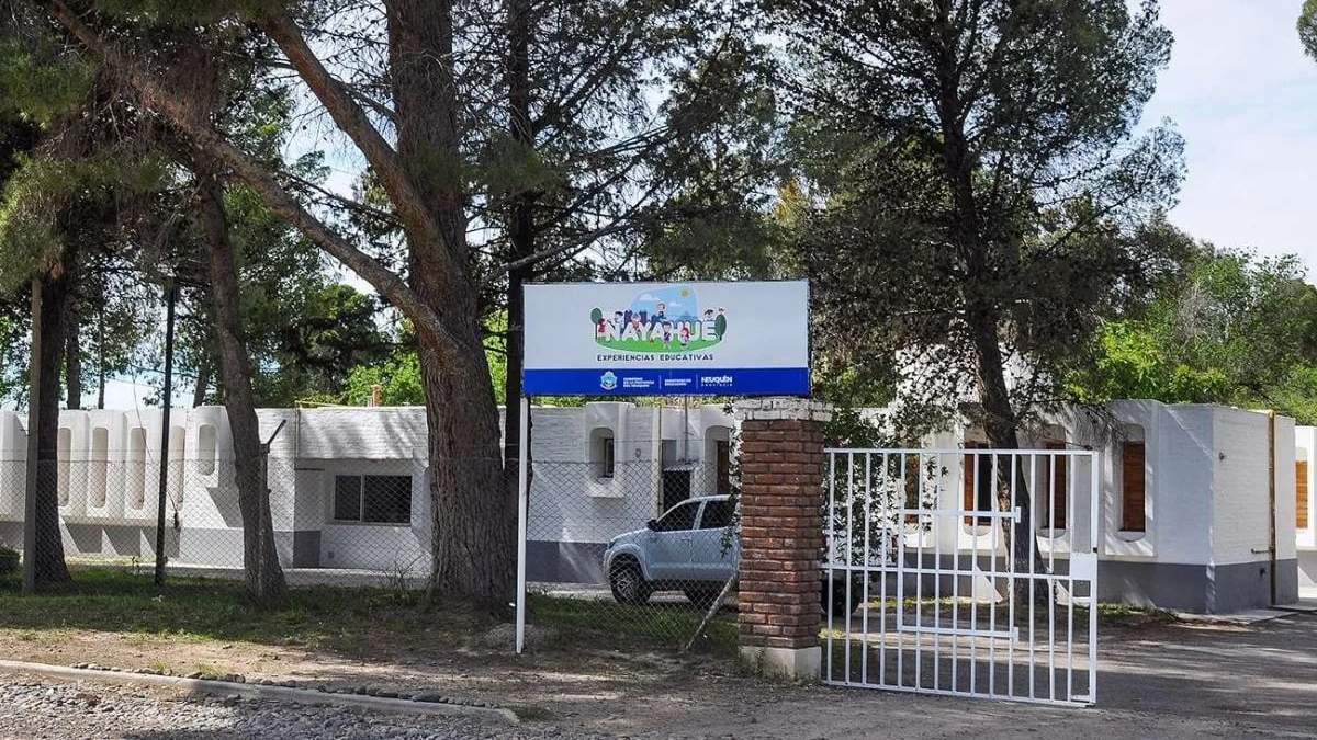 Centro Educativo Nayahue. Fuente: (Neuquén Informa)