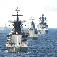 Rusia y China realizan ejercicios militares conjuntos