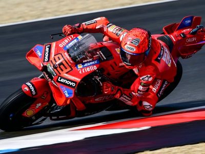 Causó preocupación: la fuerte caída de Marc Márquez en la clasificación del MotoGP