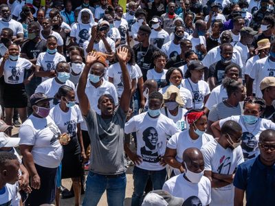 Marcha blanca en Haití: miles de personas salieron a las calles para homenajear a Jovenel Moise