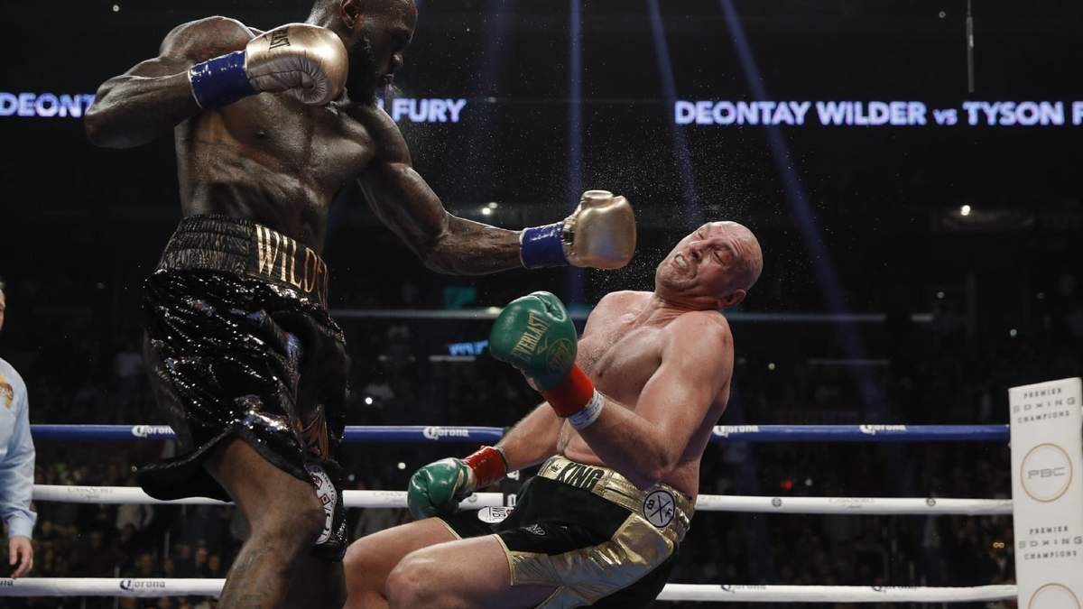 Deontay Wilder vs Tyson Fury en 2018. Fuente (Instagram)