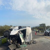 Choca comitiva que se dirigía a evento de Sheinbaum en Veracruz; hay 3 muertos y 10 heridos