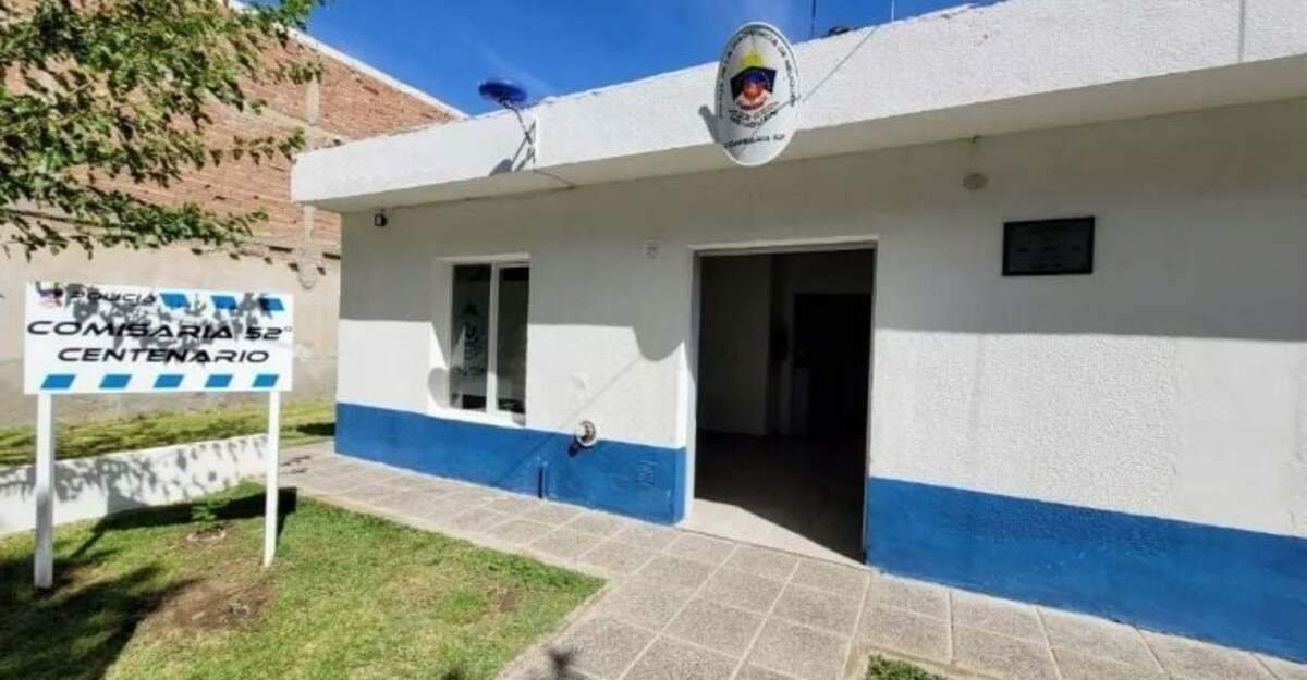 Comisaría 52 de Centenario. Fuente: (Policía de Neuquén).