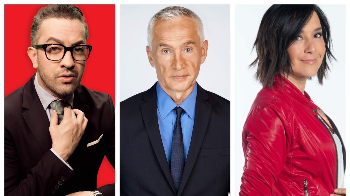 Chumel Torres, Jorge Ramos y Karla Iberia Sánchez