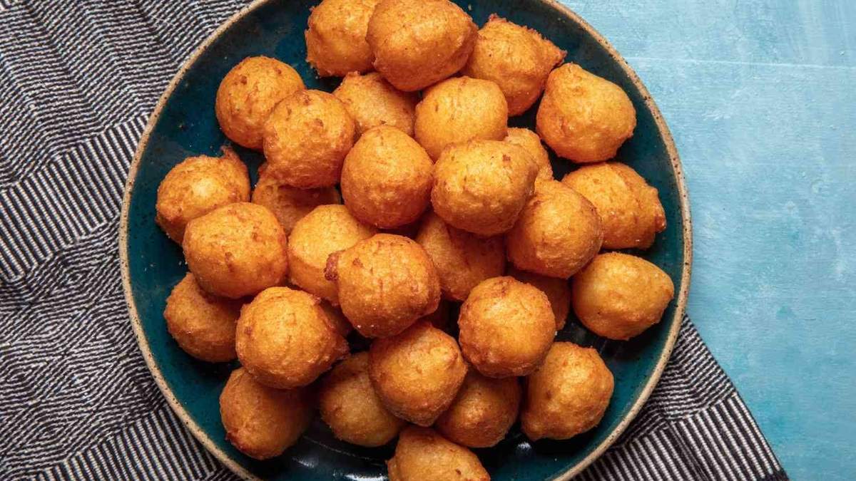 Puffs de batata. Fuente: (Instagram)