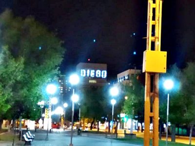El adiós a Maradona: así Neuquén rindió homenaje a su líder