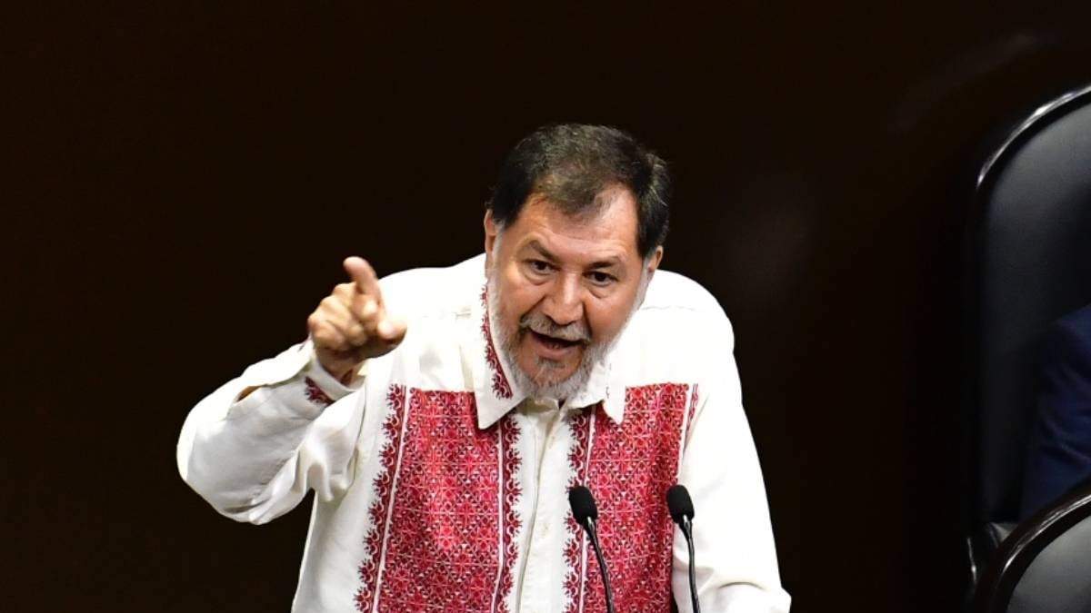 El diputado del Partido del Trabajo, Gerardo Fernández Noroña