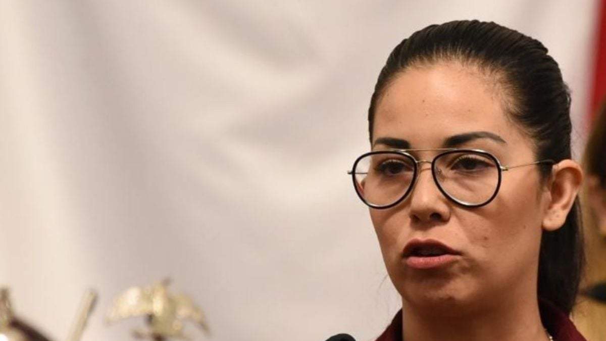 La diputada del PRI en la CDMX, Sandra Vaca
