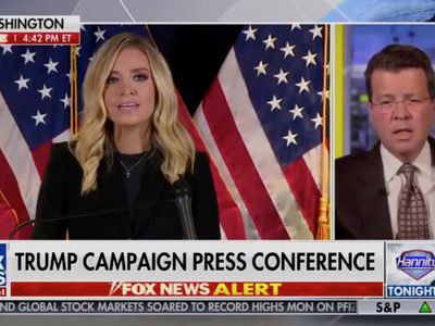 Fox News corta una conferencia de la vocera de Trump por sus denuncias de fraude
