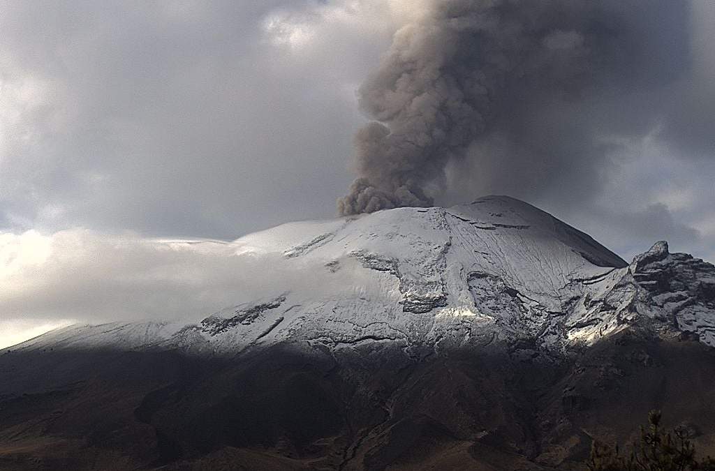 El Popocatépetl