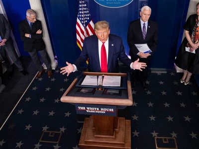 Trump no lo puede creer: Estados Unidos confirmó más de 90.000 infectados