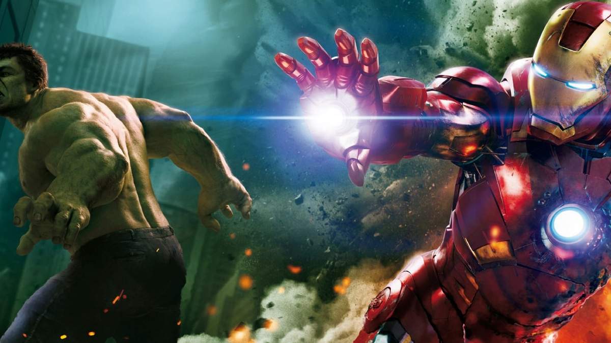 Hulk con Iron Man. Fuente: (Instagram)