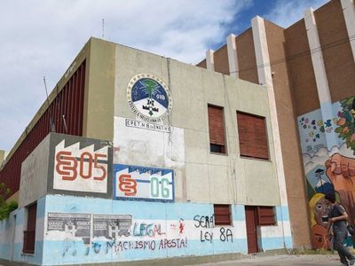 Todavía la EPET 8 continúa sin clases: lleva casi dos años en obra