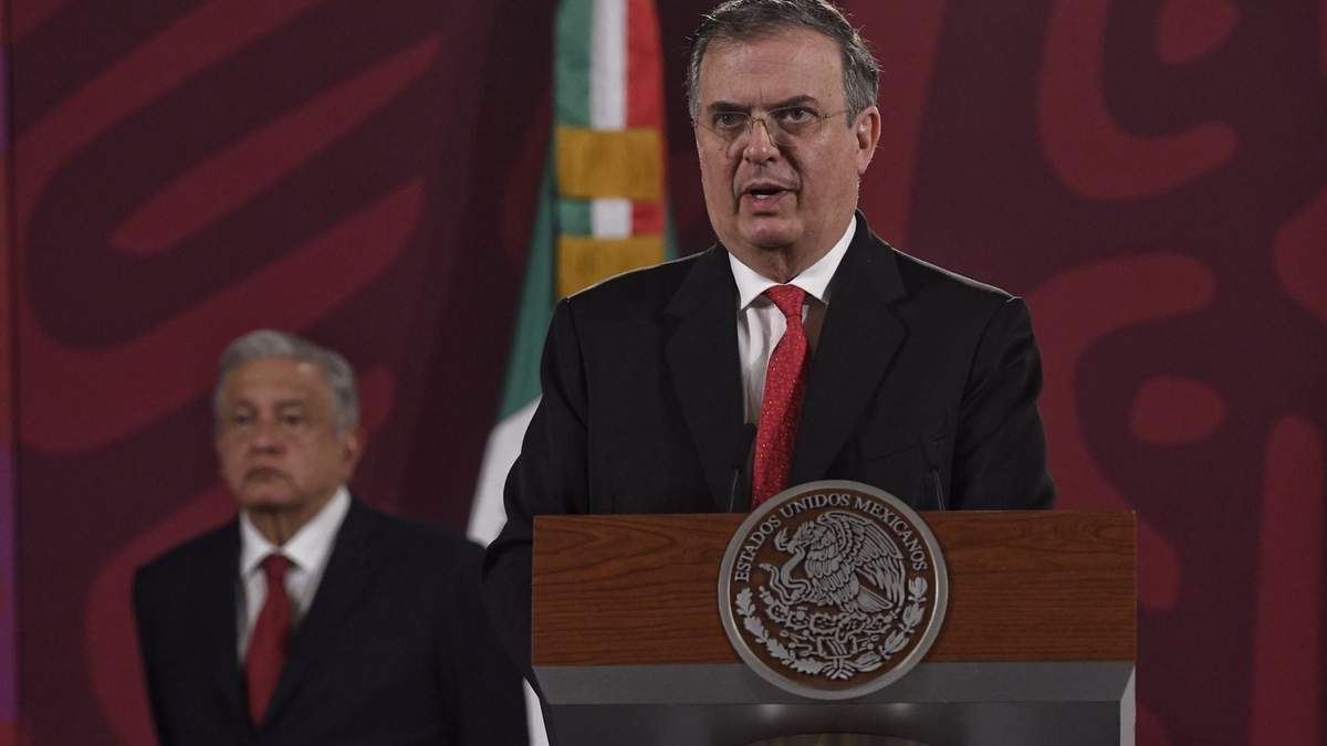 El canciller Marcelo Ebrard