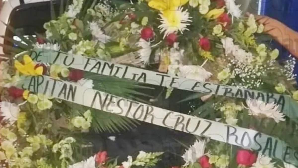 Corona de flores como amenaza