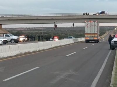 Cuelgan 3 cadáveres en Fresnillo previo a la llegada de AMLO a Zacatecas
