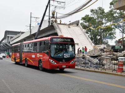 Amplían ruta "T" del Metrobús por cierre de la Línea 12 del Metro