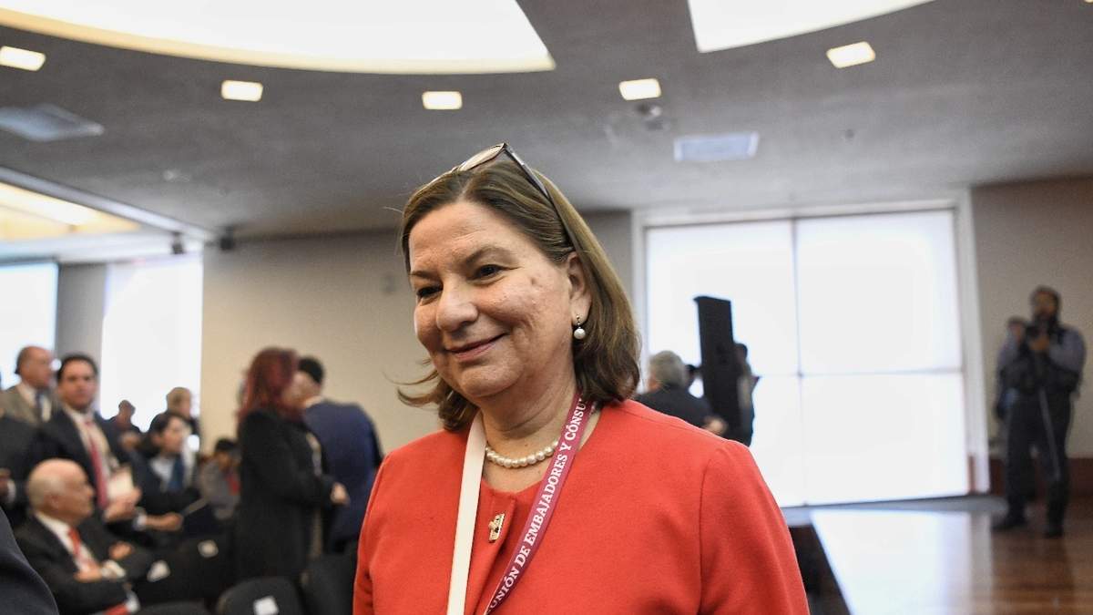 La embajadora Martha Bárcena