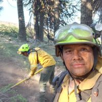 El brigadista Santiago Correa contó su experiencia al combatir los incendios en Aluminé