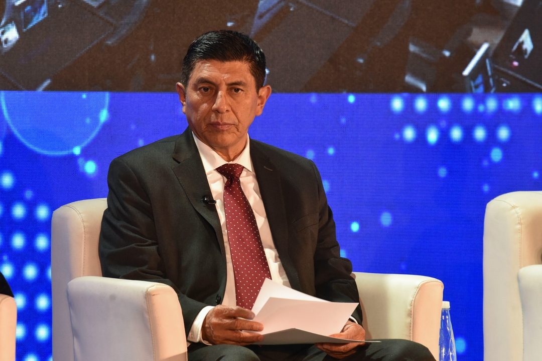 Gobernador Salomón Jara. Foto Eduardo Miranda