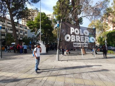Piquetazo nacional: organizaciones sociales en Neuquén marcharon contra el plan de ajuste del FMI
