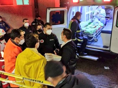 Afectaciones por lluvias en hospital de Atizapán obliga a trasladar pacientes a otros nosocomios