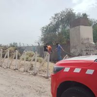 Momentos de tensión en Alta Barda: arde una vivienda