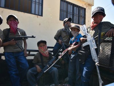 Exhibición de menores armados, un "acto desesperado para llamar la atención del Estado": Redim