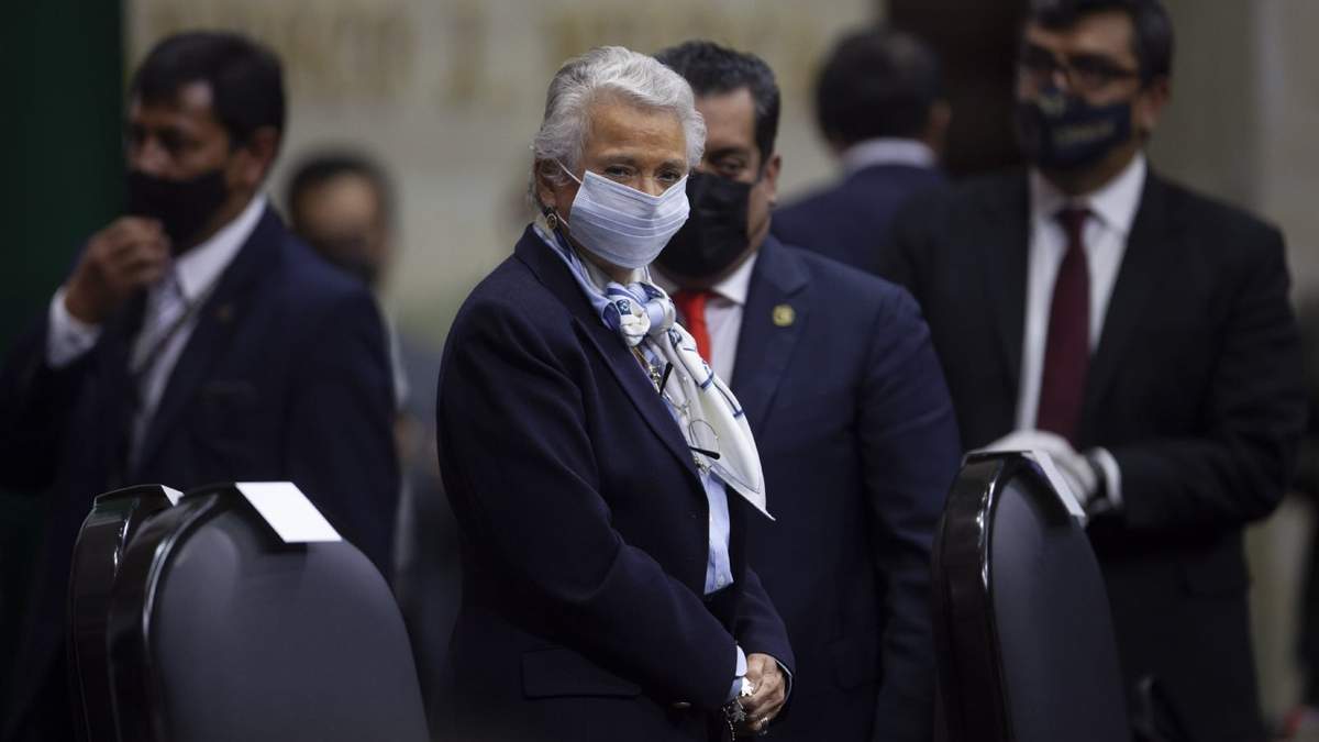 La senadora Olga Sánchez Cordero