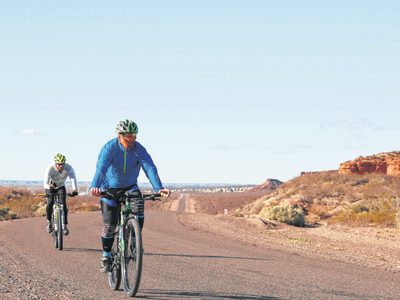 Impactante rescate: salvaron a un ciclista que cayó por un sendero