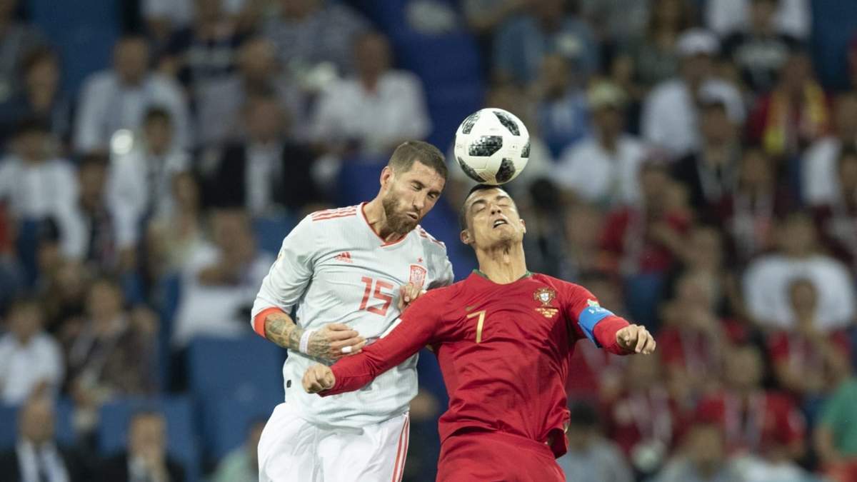 Ronaldo vs Ramos. Fuente (Instagram)