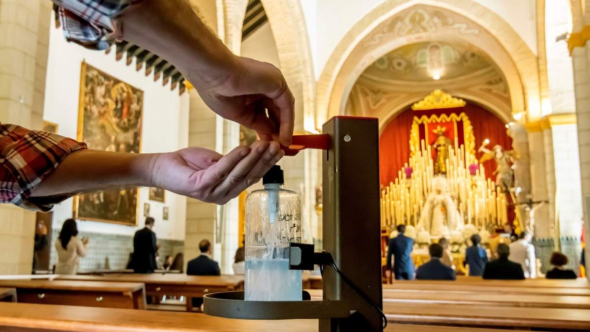 Coronavirus en Semana Santa. Fuente: (Twitter)