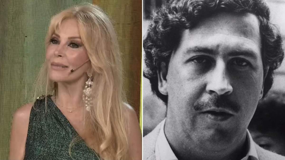 Graciela Alfano y Pablo Escobar. Fuente: (Instagram)