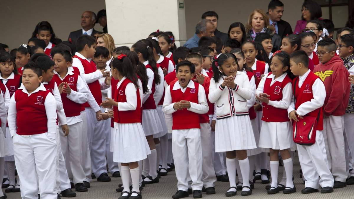 Alumnos de una escuela primaria (imagen ilustrativa)