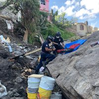 Cuerpo de Mía Mayrín de 3 años, es rescatado tras el deslave del Cerro del Chiquihuite