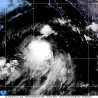 Tormentas tropicales Juliette y Fernand avanzan sobre aguas abiertas en el Pacífico y Atlántico