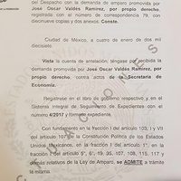 Admiten primer amparo contra el gasolinazo