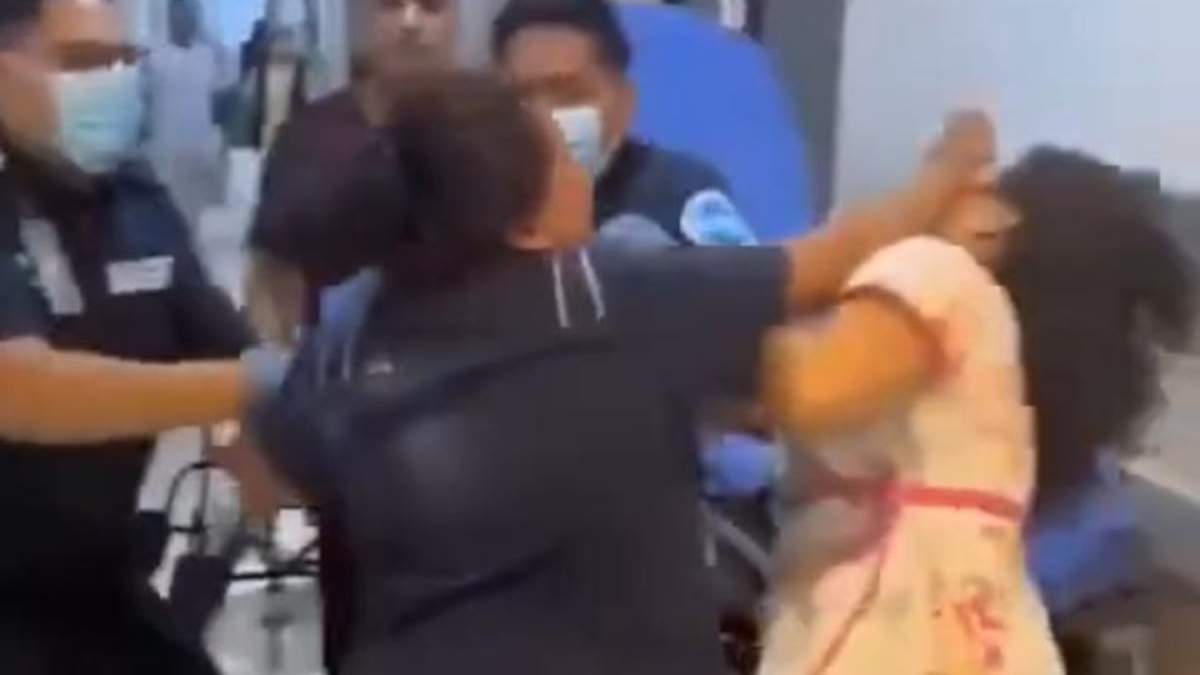 Momento de la agresión