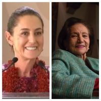 “Sería algo muy lindo”: Sheinbaum quiere recibir la Banda Presidencial de manos de Ifigenia Martínez